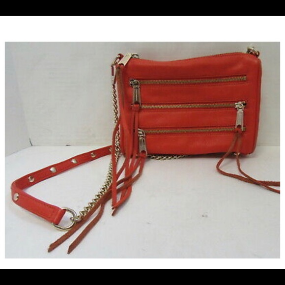 Rebecca Minkoff 3 zip cross body purse - Picture 1 of 1